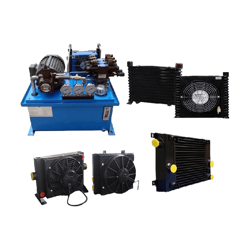 Aluminium-Hydrauliksystem-Wärmetauscher